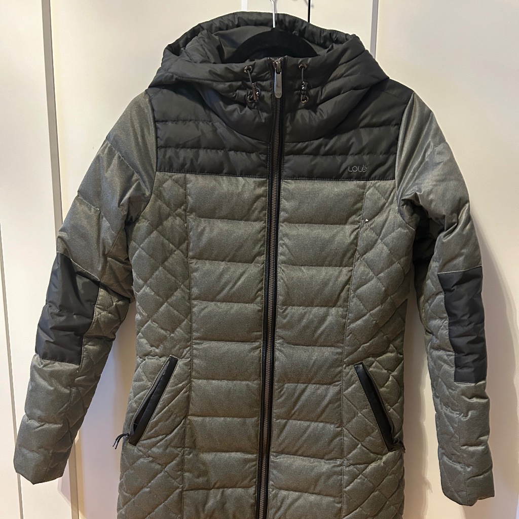 Lole Katie Parka Gray/ Black Size Small